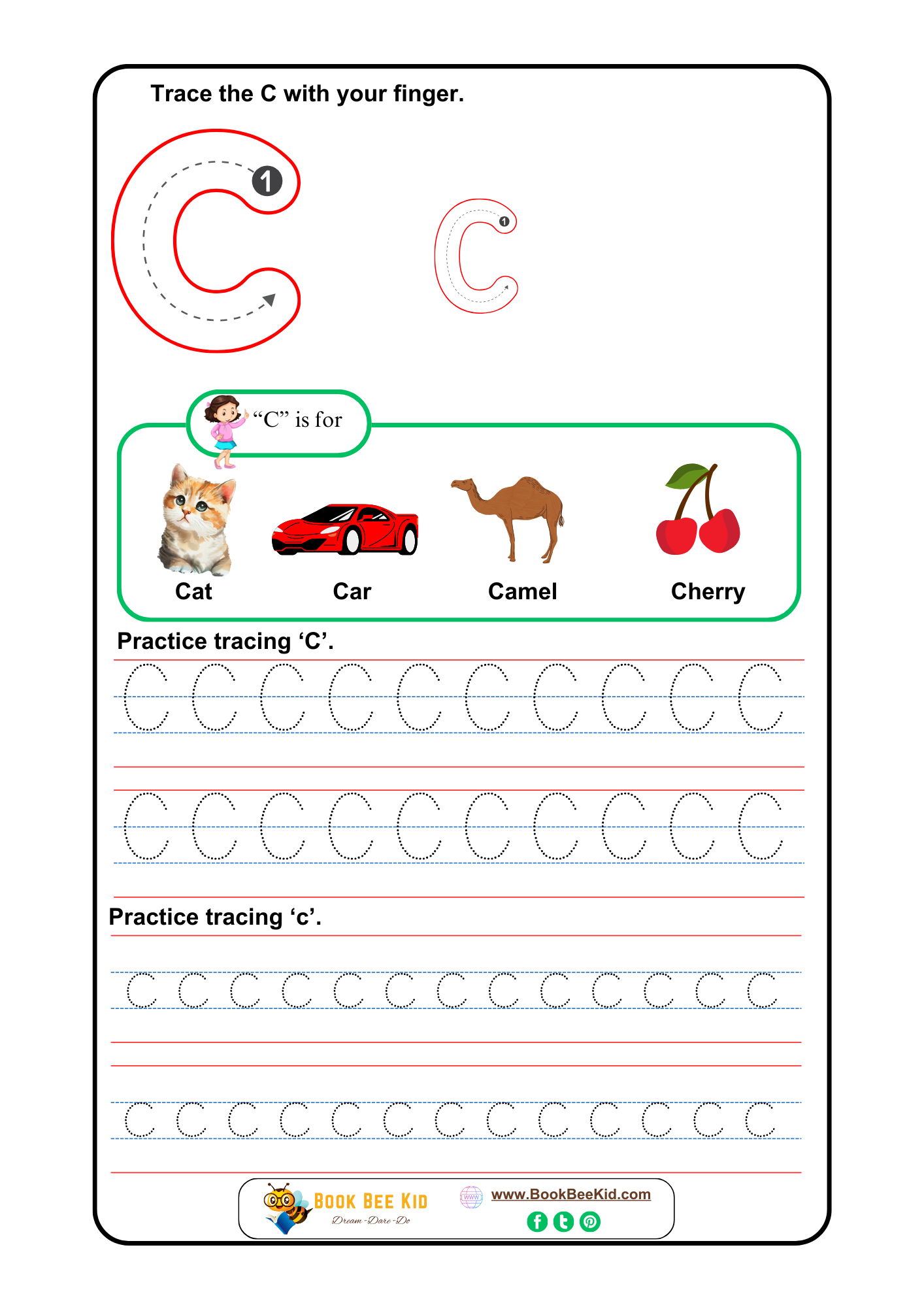 Worksheet-Letter C