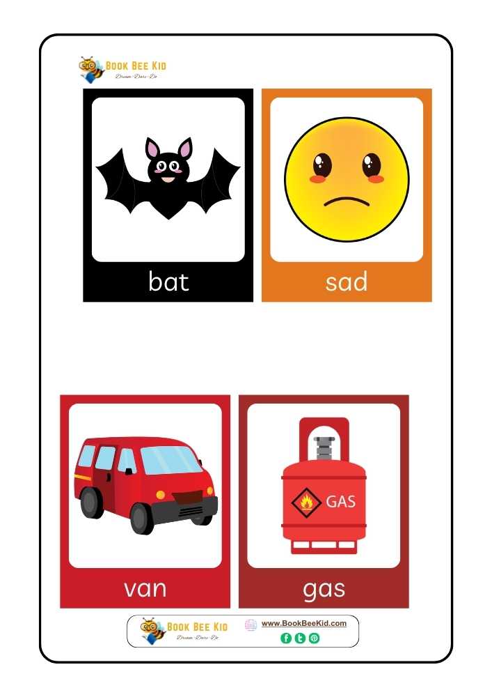 CVC Short Vowel a Flashcards-3