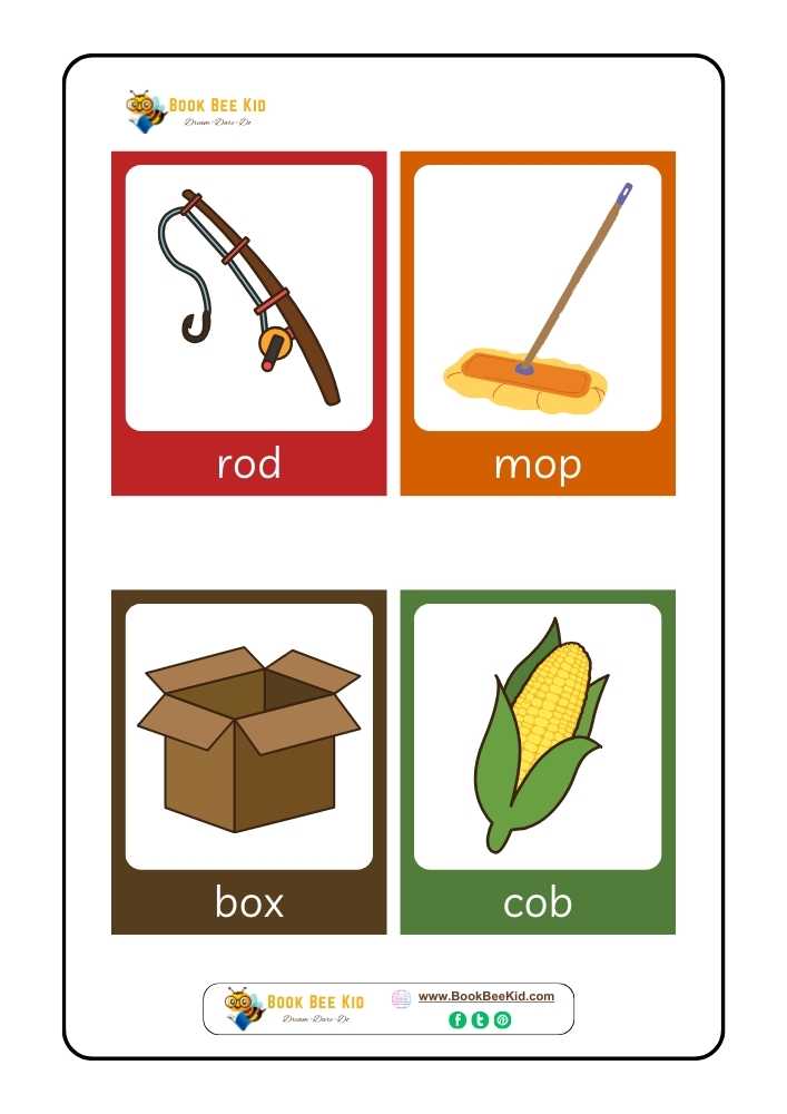 CVC short vowel u flashcard-3