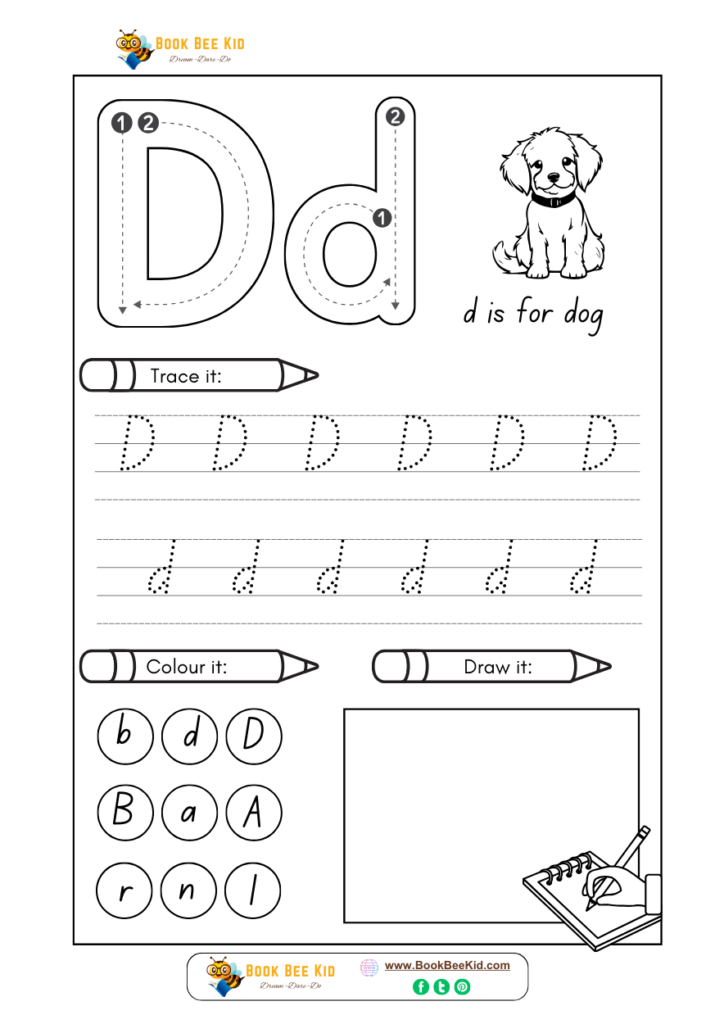 Alphabet Worksheets-D