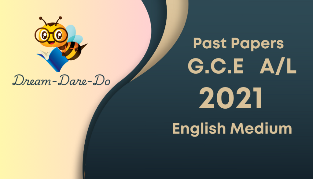 GCE Advance Level past paper 2021 - English