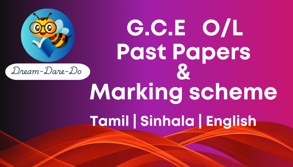 General Certificate of Education Ordinary Level- Past Papers and Marking Scheme.