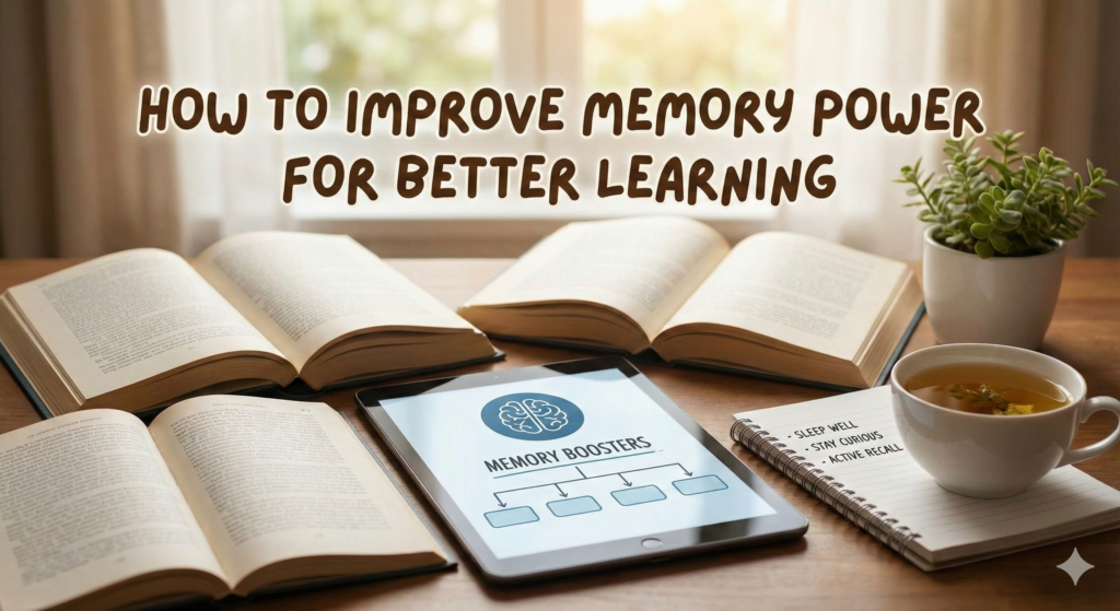 How to Improve Memory Power for Better Learning