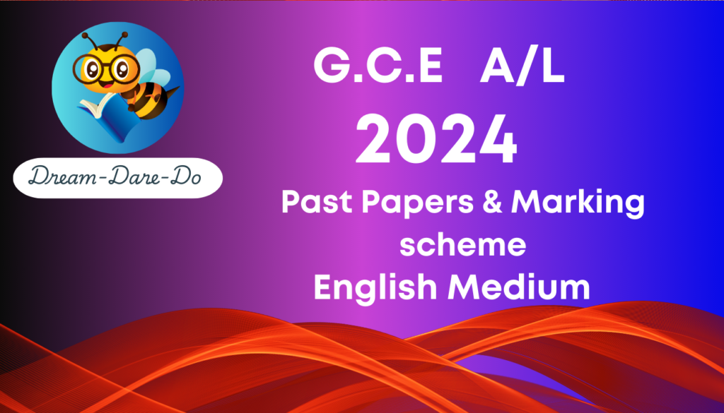 GCE AL-2024-PAST PAPER - MARKING SCHEME-ENGLISH MEDIUM
