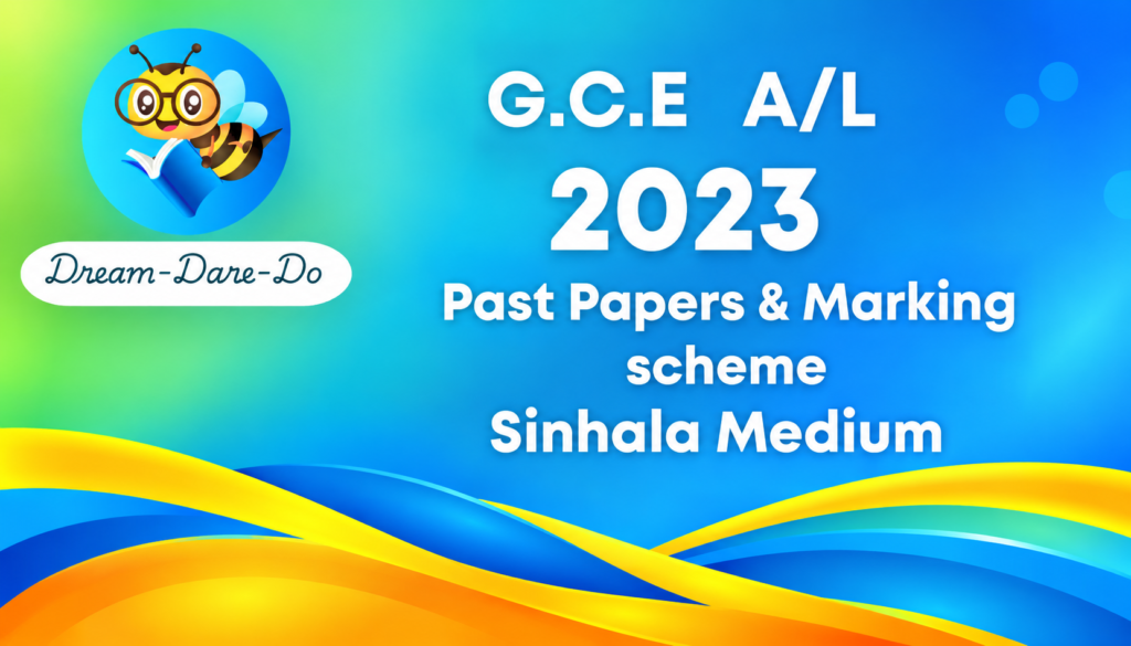 GCE AL-2023-PAST PAPER - MARKING SCHEME-SINHALA MEDIUM